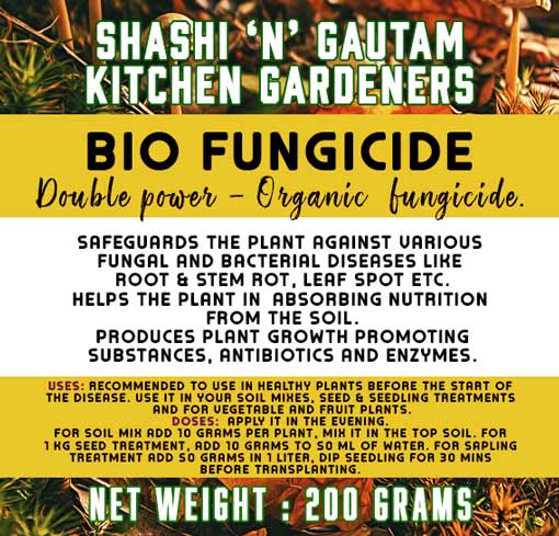 SnG Plant Fungicide How to Use Doses by Shashi n Gautam Kitchen Gardeners