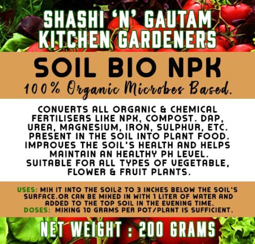 SnG Bio NPK Fertilizer How to Use Doses by Shashi n Gautam Kitchen Gardeners