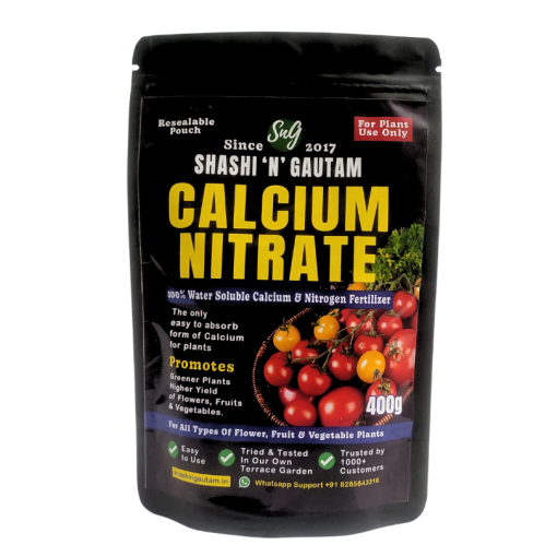 Calcium Nitrate Fertilizer from Shashi N Gautam 400 Grams