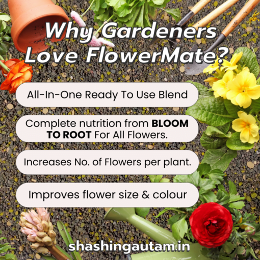 Shashi N Gautam Flower Mate Flower Fertilizer 1 Kg Pack Buy Online In India
