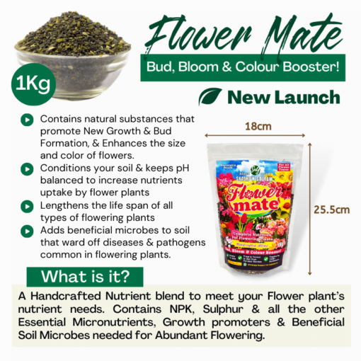 Grow More Organic Combo Flower Mate Flower Fertilizer