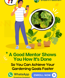 Shashi N Gautam Beginner Gardener Mentordhip Programe MB110723