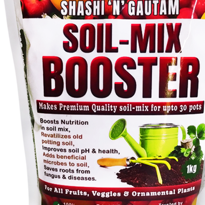 Soil Mix Booster to for Soil Mix and Turbo Charging pot Old Soil Shashi N Gautam