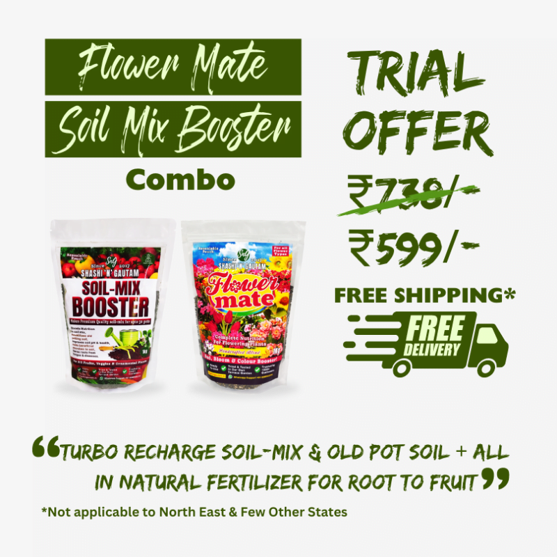 Flower Mate Soil Mix Booster Combo Trial Offer By Shashi N Gautam