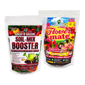 Flower Mate and Soil Mix Booster Combo